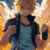 Aesthetic Denki Kaminari Anime Diamond Painting