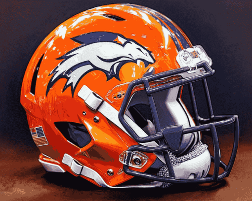 Aesthetic Denver Broncos Diamond Painting