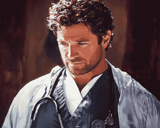 Aesthetic Derek Shepard Series Diamond Painting