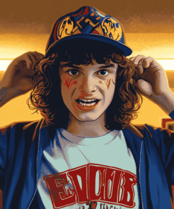 Aesthetic Eddie Stranger Things Diamond Painting