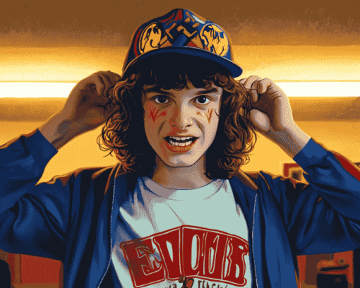 Aesthetic Eddie Stranger Things Diamond Painting