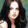 Aesthetic Elizabeth Gillies Diamond Painting