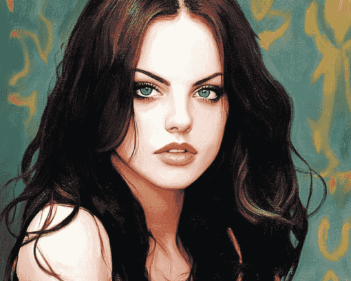 Aesthetic Elizabeth Gillies Diamond Painting