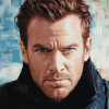 Aesthetic Ewan Mcgregor Celebrity Diamond Painting