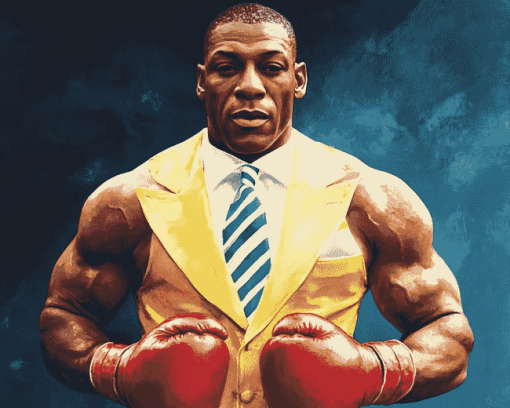 Aesthetic Frank Bruno Diamond Painting