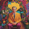 Aesthetic Fred Rogers Diamond Painting