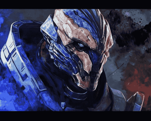 Aesthetic Garrus Animation Diamond Painting