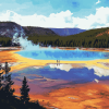 Aesthetic Grand Prismatic Landscapes Diamond Painting