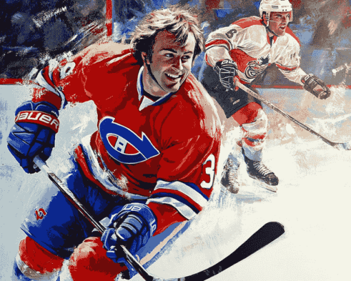 Aesthetic Guy Lafleur Diamond Painting