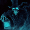 Aesthetic Hatbox Ghost Animation Diamond Painting