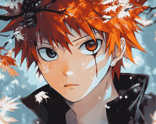 Aesthetic Hinata Shoyo Anime Diamond Painting