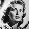 Aesthetic Ingrid Bergman Monochrome Diamond Painting