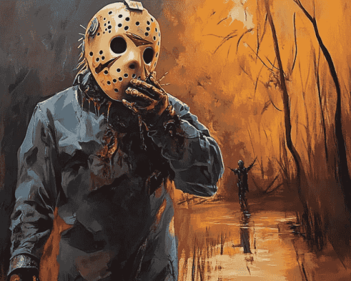 Aesthetic Jason Voorhees Diamond Painting