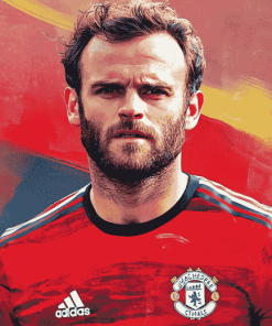 Aesthetic Juan Mata Soccer Star Diamond Painting