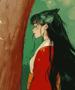 Aesthetic Kagome Higurashi Inuyasha Diamond Painting