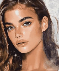 Aesthetic Kaia Gerber Diamond Painting