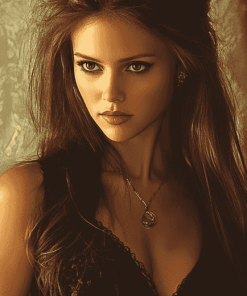 Aesthetic Katherine Pierce Diamond Painting