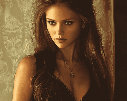 Aesthetic Katherine Pierce Diamond Painting