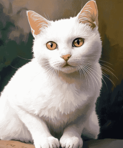 Aesthetic Kitty Diamond Painting