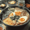 Aesthetic Korean Ramen Meals Diamond Painting