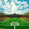 Aesthetic Lambeau Field Stadium Diamond Painting