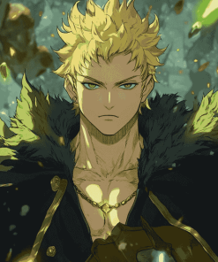 Aesthetic Laxus Dreyar Anime Diamond Painting