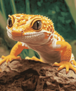 Aesthetic Leopard Gecko Art Diamond Painting