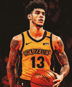 Aesthetic Lonzo Ball Diamond Painting