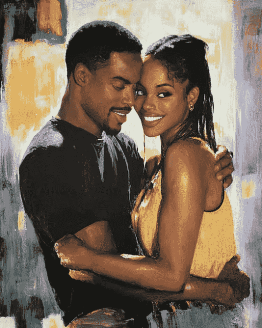 Aesthetic Love Jones Movie Diamond Painting