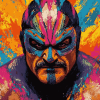 Aesthetic Lucha WWE Champions Diamond Painting