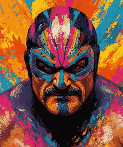 Aesthetic Lucha WWE Champions Diamond Painting