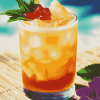 Aesthetic Mai Tai Tropical Diamond Painting