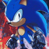 Aesthetic Metal Sonic Diamond Painting