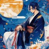 Aesthetic Mikazuki Munechika Anime Diamond Painting