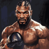 Aesthetic Mike Tyson Boxer Diamond Painting