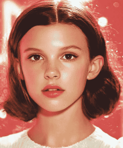 Aesthetic Millie Bobby Brown Diamond Painting