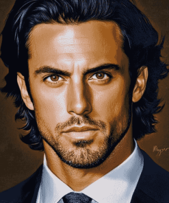 Aesthetic Milo Ventimiglia Diamond Painting