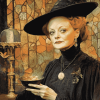 Aesthetic Minerva McGonagall Diamond Painting