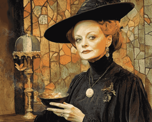 Aesthetic Minerva McGonagall Diamond Painting