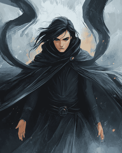 Aesthetic Mistborn Characters Diamond Painting