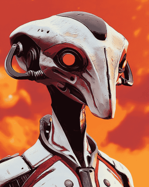 Aesthetic Mordin Solus Character Diamond Painting