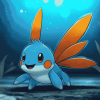 Aesthetic Mudkip Pokemon Diamond Painting