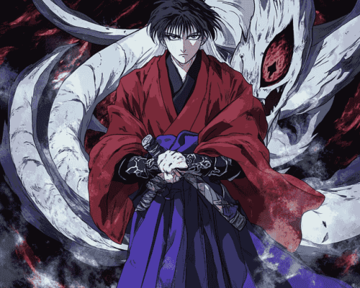 Aesthetic Naraku Fantasy Anime Diamond Painting