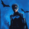 Aesthetic Nightwing Movie Diamond Painting