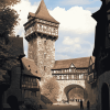 Aesthetic Nuremberg Castle Diamond Painting