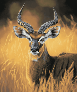 Aesthetic Nyala Wildlife Diamond Painting