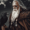 Aesthetic Odin Nordic Fantasy Diamond Painting