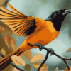 Aesthetic Orioles Birds Diamond Painting