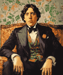 Aesthetic Oscar Wilde Vintage Diamond Painting