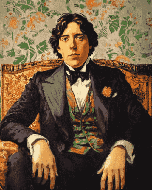 Aesthetic Oscar Wilde Vintage Diamond Painting